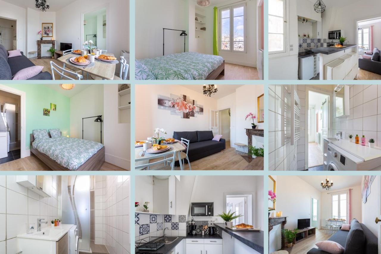 Апартаменты Le Charme Haussmannien-10 Min Paris Аржантей Экстерьер фото