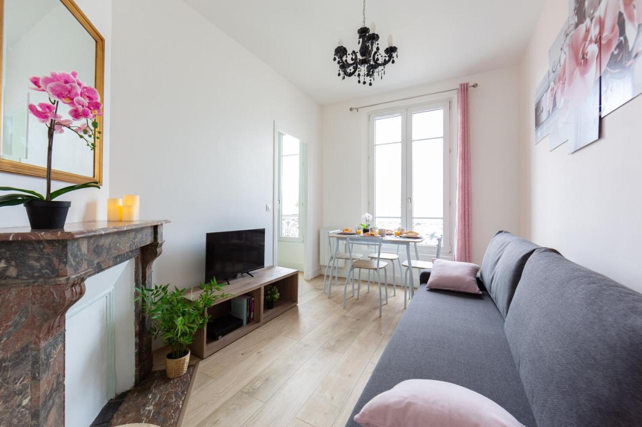 Апартаменты Le Charme Haussmannien-10 Min Paris Аржантей Экстерьер фото