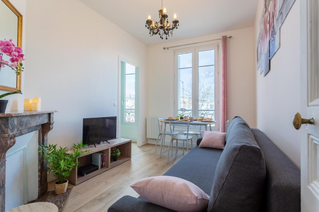 Апартаменты Le Charme Haussmannien-10 Min Paris Аржантей Экстерьер фото